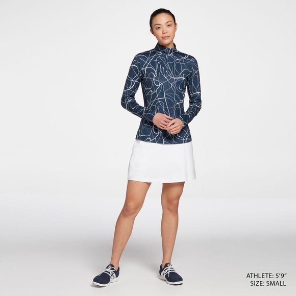 Slazenger Women's UV 1/4 Zip Long Sleeve Golf Shirt - Picture 2 of 7